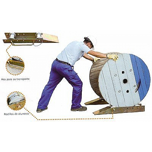 Stojak do odwijania kabli z bębnów 1.000 kg - 0