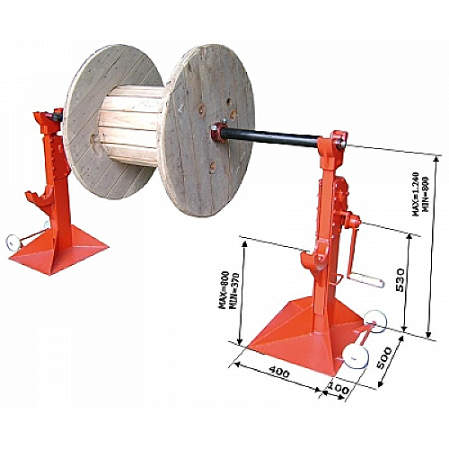 Podnośnik hydrauliczny do bębnów 10.000 Kg - 0