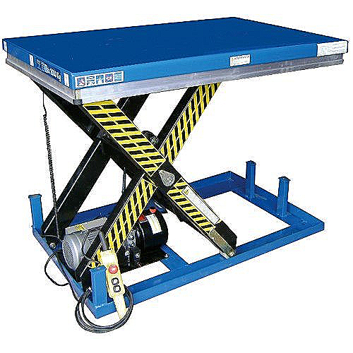 Stół podnośnikowy elektryczny - 1000 kg Platforma 1300 x 820